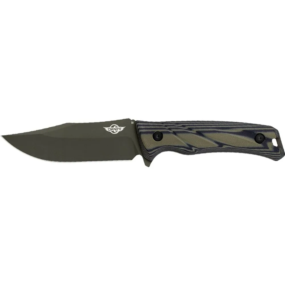 Cuchillo Oknife Fortitude 10 con hoja de acero D2 y mango G10 - Olight - FashionsVida