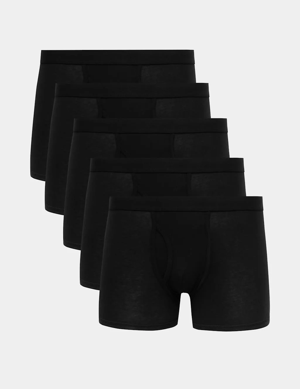 Pack Cotton Stretch Cool & Fresh™ Trunks Black male - M&S - FashionsVida