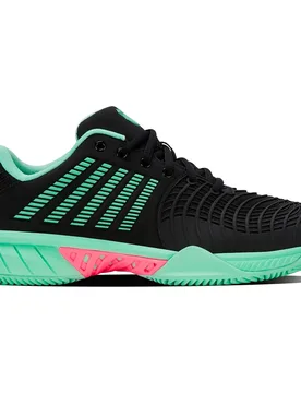 Express Light 3 Hb Clay Shoes Black/Neon Mint/Neon Pastel Lilac Pink UK 5 - K-swiss - FashionsVida