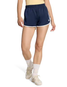 Stripes Donna - Pantaloncini Blu - Taglia 42 - Poly Mesh 42 - Adidas - FashionsVida