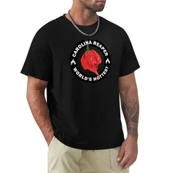 Carolina Reaper T-Shirt Large Size Loose Casual Tee