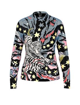 Camiseta de manga larga negro 44