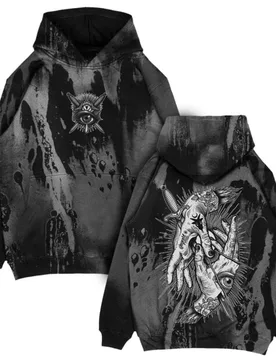 Kapuzenpullover - Think Twice Oversized - S bis XL - für Männer - Größe XL - grau - Männer - male - Stay Cold Apparel - FashionsVida