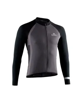 Maglia A Maniche Lunghe Apex Ice Grey / Black
