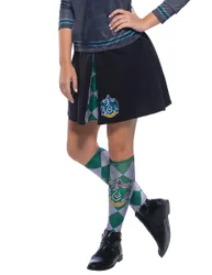 Slytherin-Damenrock für Erwachsene bunt