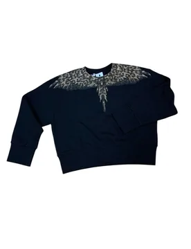 Felpa Donna stampa wings animalier - COUNTY OF MILAN - FashionsVida