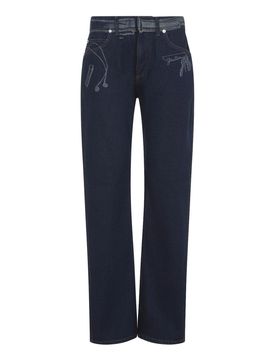 Jean Paul Gaultier Jeans in cotone