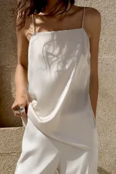 Satin Strappy Top (Size: )