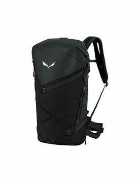 Mochila de senderismo Puez 32+5L expandible negro