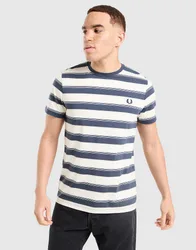 Stripe T-Shirt - Herren, Weiss - male - Size: XXL