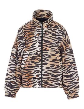 Pinko Giacca a pois nera e beige