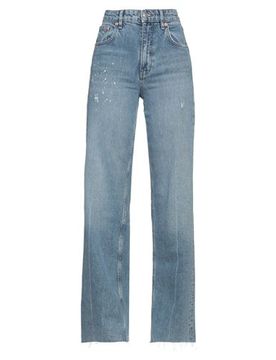 Pantalones vaqueros Mujer Azul marino 40 Mujer