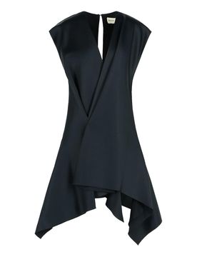 Vestito Merith In Acetato E Viscosa Nera