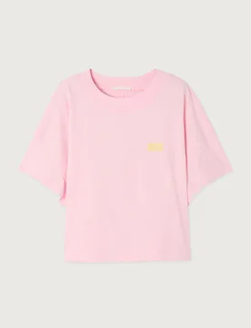 T-SHIRT AMPLE MC COL ROND female - M/L - FashionsVida