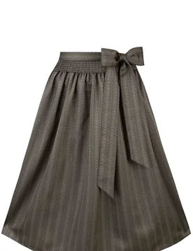 Dirndlschürze Annika (braun, Gr. 3 (46-50)) von für Damen, Dirndlschürzen, 75% Polyester, 25% Baumwolle - Stockerpoint - FashionsVida