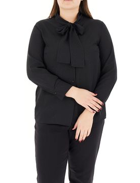 Blusa con strass NERO 43