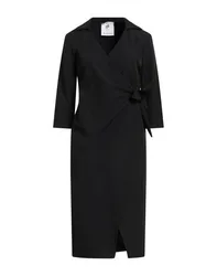 Vestido midi Mujer Negro 36 Mujer