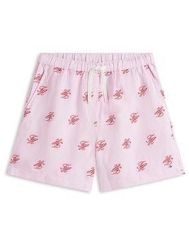 Shorts rosa L damen