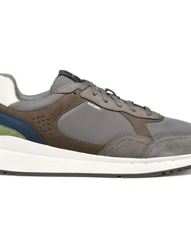 Sneaker Branthon Dove Grey / Dark Grey EU 42 - Geox - FashionsVida