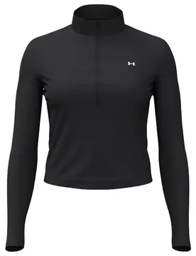 T-shirt à Manches Longues Avec Demi-zip Motion Black / White 2XL - Under armour - FashionsVida
