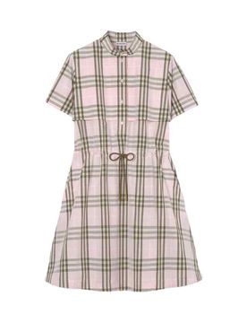 Mini Check Print Chic Scarf