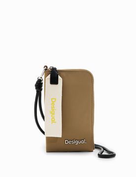 Étui de téléphone portable L nylon, Polyamide, Vert, U