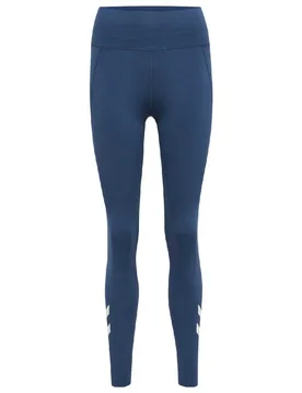 Leggings Taille Haute Grace Insignia Blue S - Hummel - FashionsVida