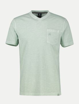T-shirt Serafino 1/2 arm Grün L