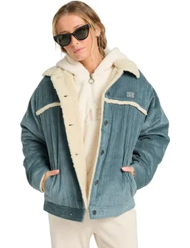 Chaqueta de mujer Cord In Love - Billabong - FashionsVida