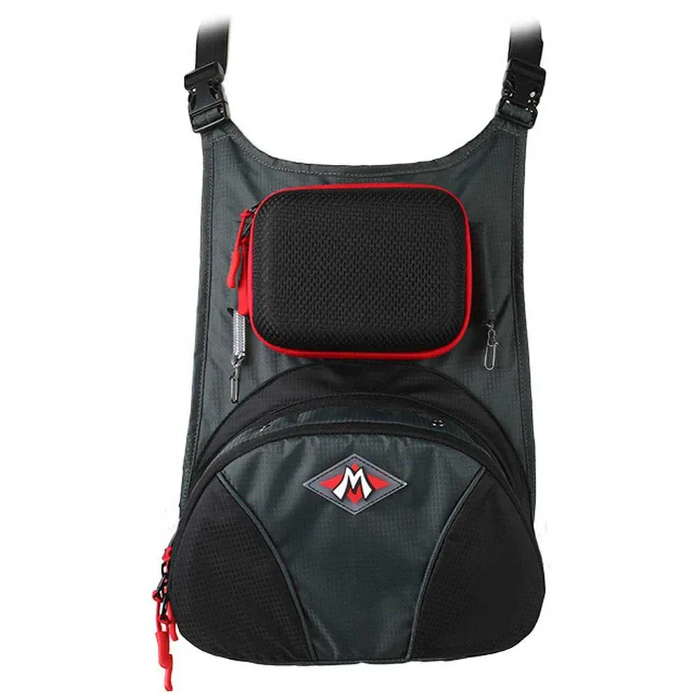 Chestpack Active Tackle Stack Grey / Black One Size unisex - Mikado - FashionsVida