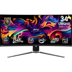Monitor PC Gaming curvo 86,3cm (34") MPG 341CQPX QD-OLED, 240 Hz, UWQHD