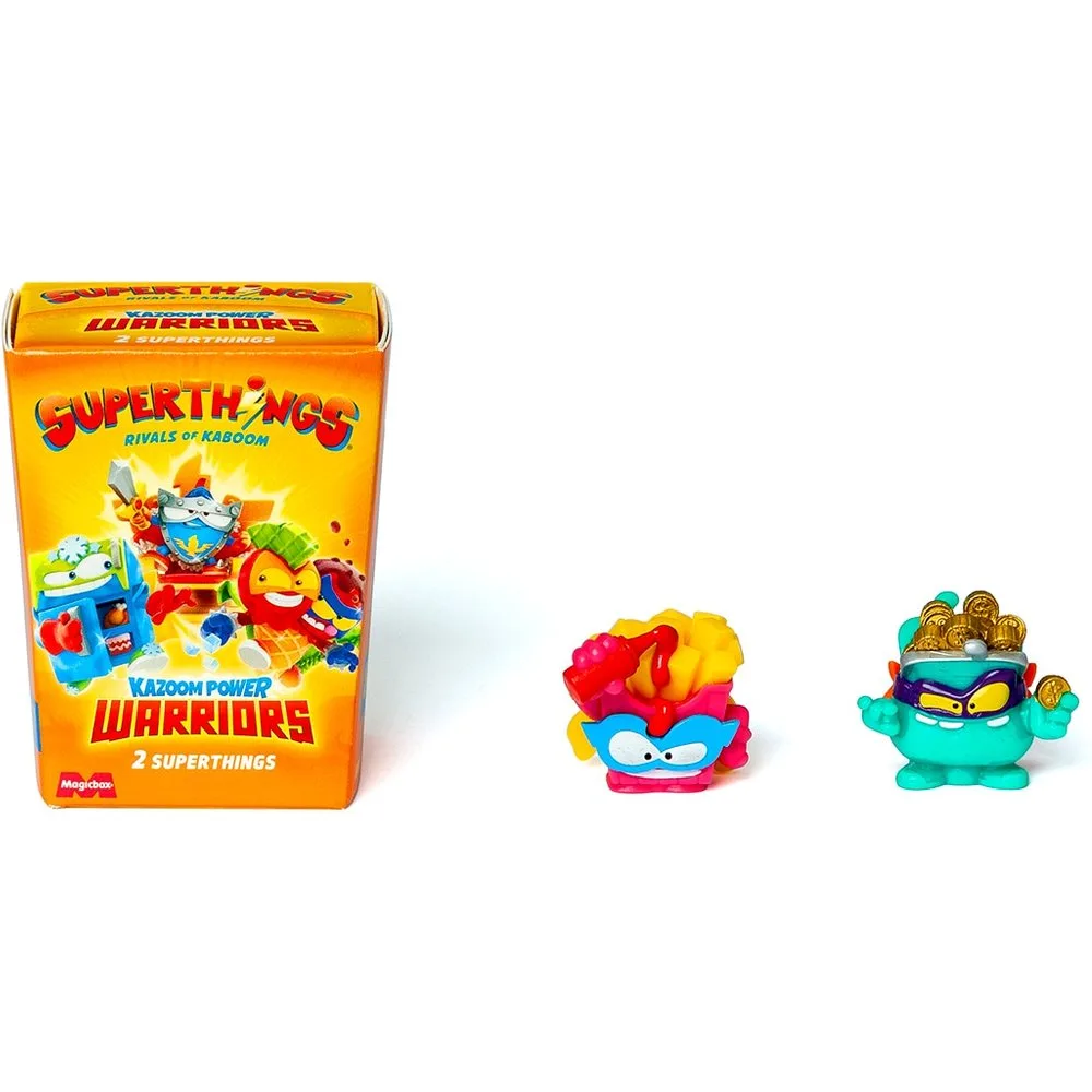 Figuras Power Warriors Two Pack - Superthings - FashionsVida