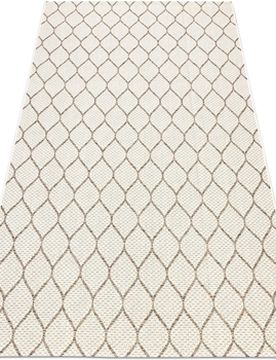 Teppiche Teppich Sisal Boho 46211061 Trellis Beige 80x150 Cm 80x150 Cm