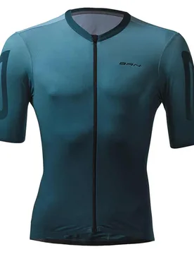 Maglia A Maniche Corte Fade Blue - Brn - FashionsVida