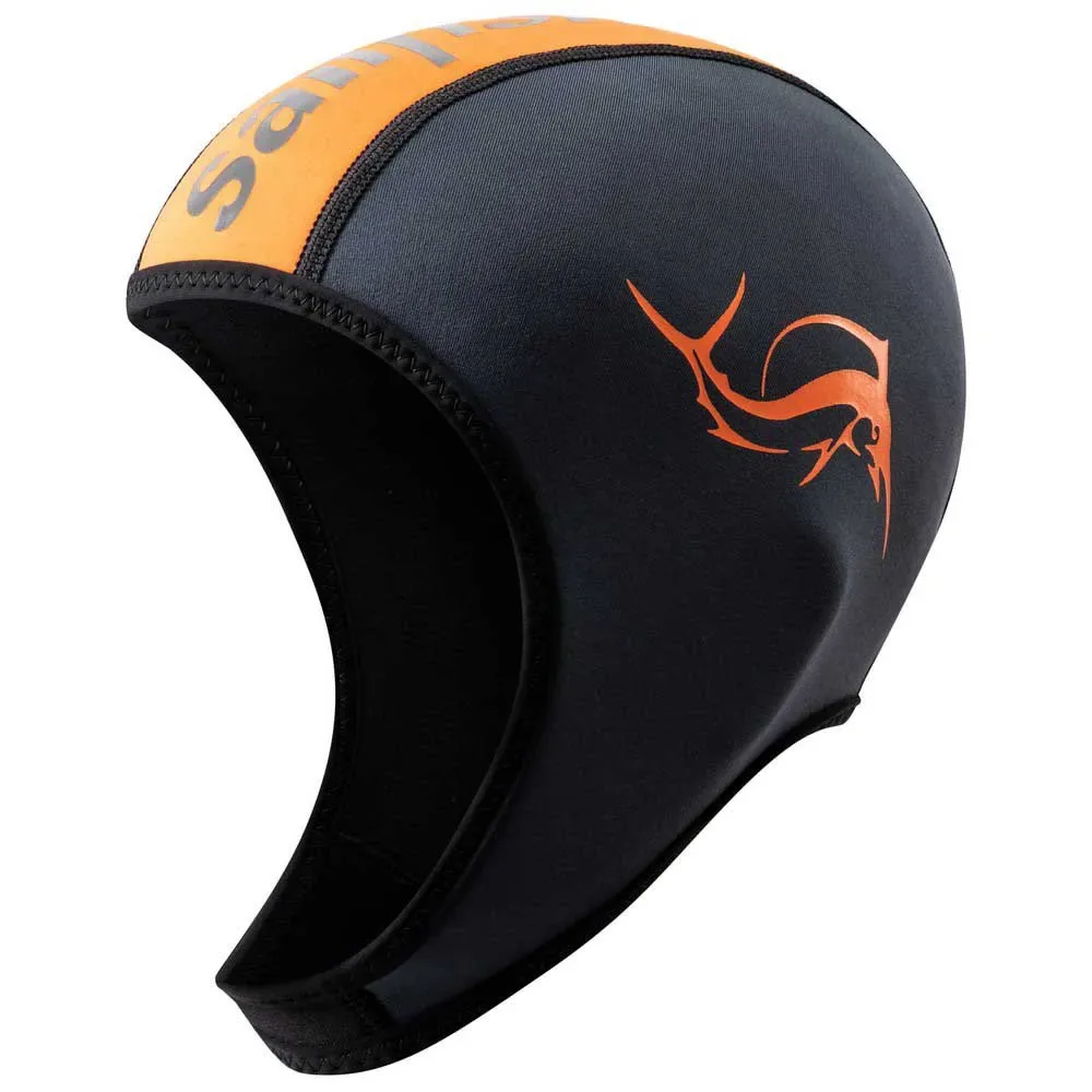 Adjustable Neoprene Swimming Cap Orange S unisex - Sailfish - FashionsVida