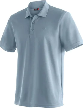 Ulrich Herren Poloshirt, blau S - Maier Sports - FashionsVida