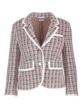 Blazer di tweed di cotone