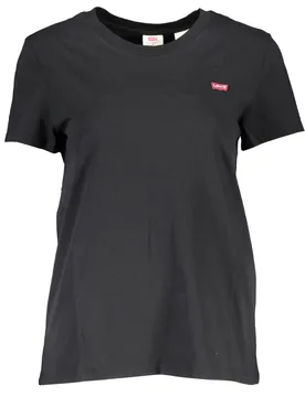 Damen KURZARM-T-SHIRT Schwarz 39185_4C90090_NERO0008
