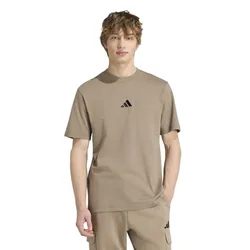 T-shirt à Manches Courtes Essentials Small Logo Single Jersey Khaki Six / Black XL