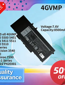 High Quality 8500mAh 7.6V Compatible with D Ell 4GVMP 5400 5500 5401 5501 5411 5511 5410 5510 laptop battery - Aliexpress - FashionsVida