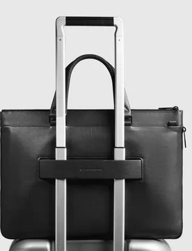 Cartella PC 15,6'' Uomo CA4021W137-N Nero - Piquadro - FashionsVida
