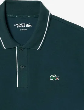 Polo de hombre de golf de minipiqué termorregulador - Lacoste - FashionsVida