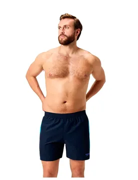 Hyperboom Splice 16´´ Swimming Shorts Navy / Picton / Cobalt Pop M Men - Speedo - FashionsVida