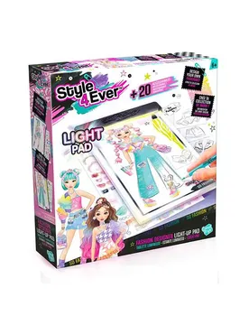Tavolo Luminoso Per Stilisti Crea Combinazioni Di Outfit Con Modelli