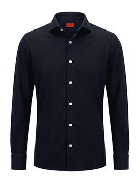 Hemd Herren Nachtblau 39,40 Herren