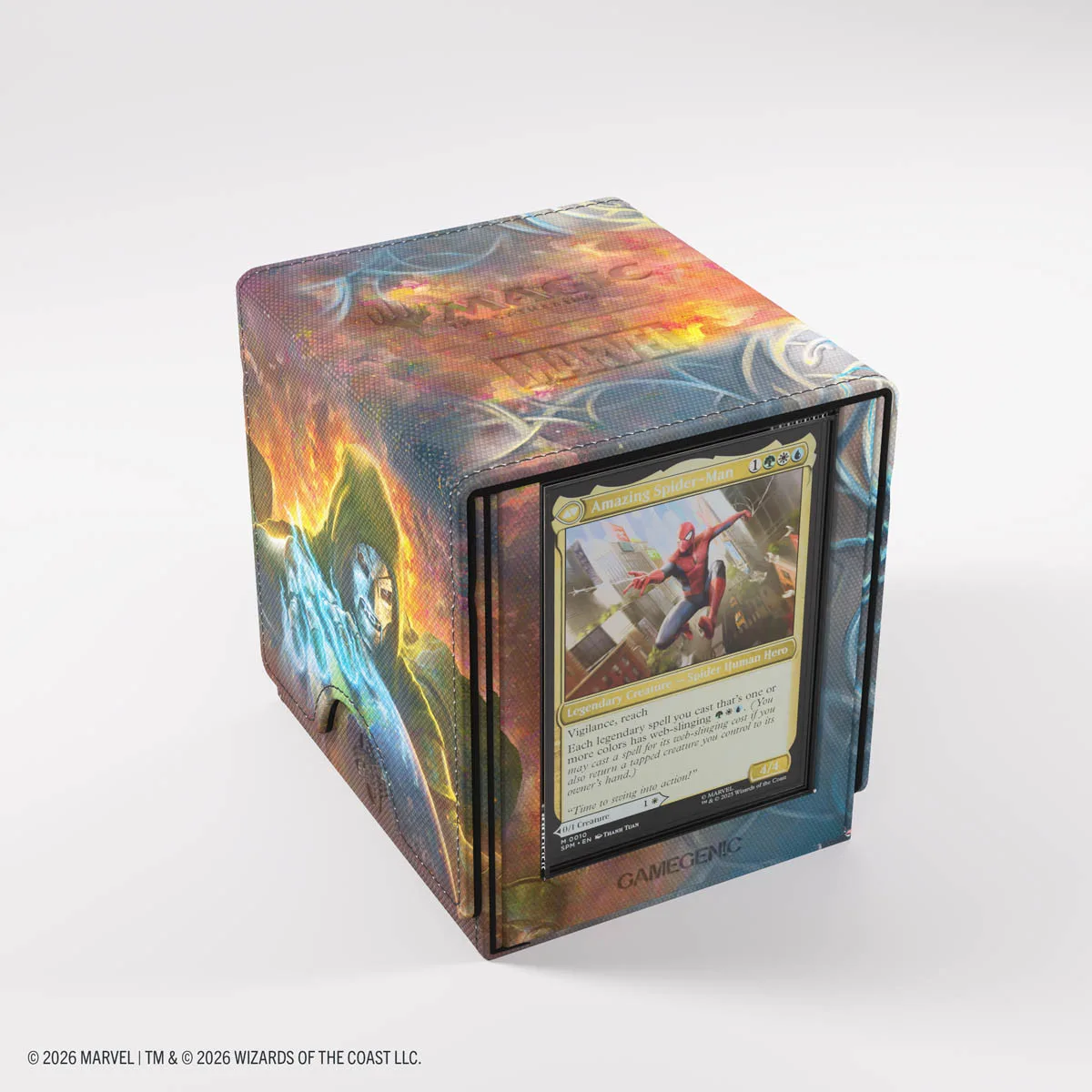 MTG Marvel Super Heroes Sidekick PRO 100+ XL - Doom Reigns Supreme - Gamegenic - FashionsVida