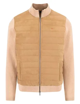 Maglione Con Zip Completo 150930 Taupe XL