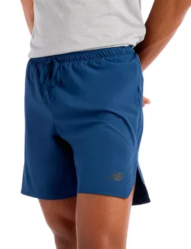 Rc Essential 7´´ Shorts Blue NNY S Men - New Balance - FashionsVida
