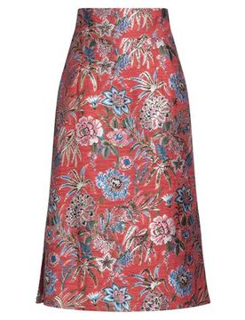 Dolce&Gabbana Falda midi Mujer Ladrillo 32 Mujer