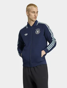 Mens Giacca Anthem Away Germania - Blu, blu blu Uomo taglia 2XL - Adidas - FashionsVida